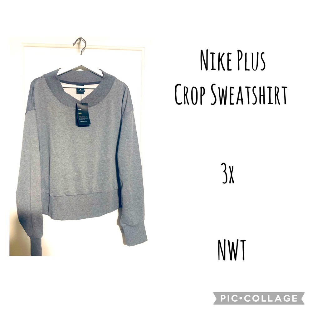 Nike Women's Dri-Fit Fleece Cropped Top